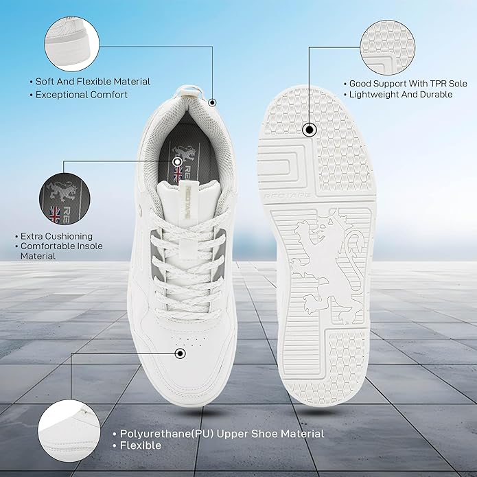 Redtape White Shoe - Image 3